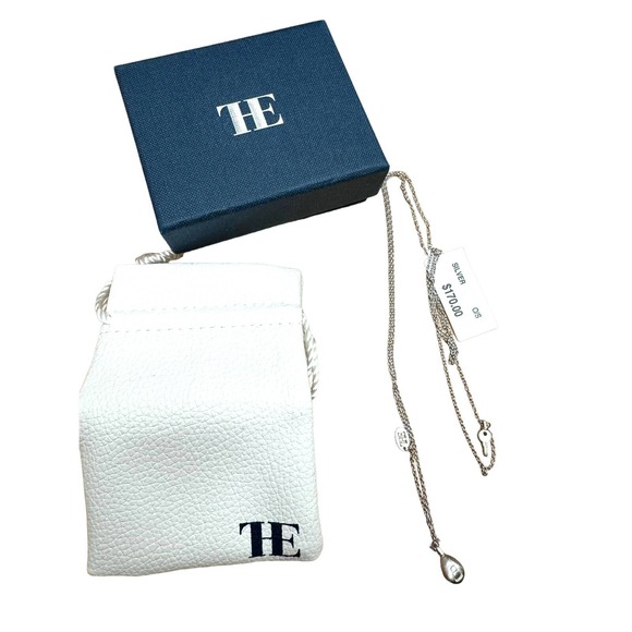 byTHIEL Bloomingdales Men's .925 Sterling Silver Lock & Key Necklace $170 - Picture 2 of 6